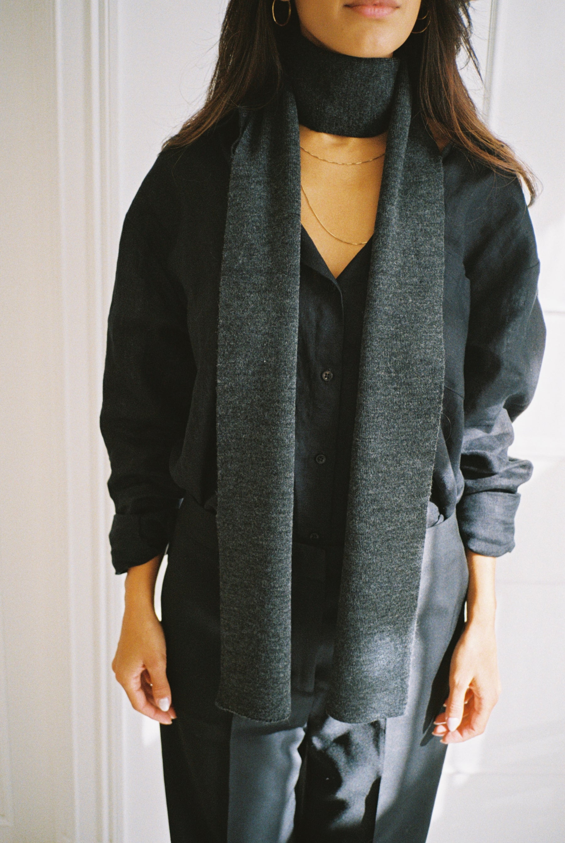 OKTOBER Scarf - Dark Gray